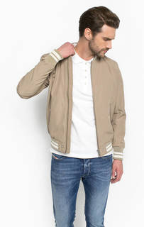 Легкая бежевая куртка на молнии Diesel
