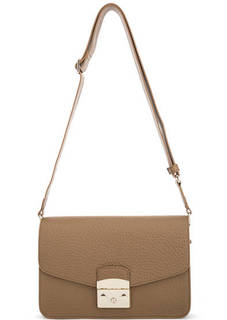 Кожаная сумка с откидным клапаном Furla