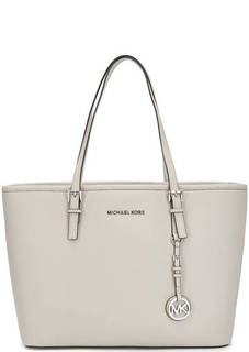 Кожаная сумка с длинными ручками Michael Michael Kors