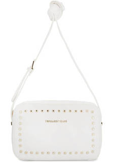 Сумка через плечо с металлическим декором Trussardi Jeans