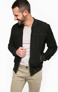 Замшевая куртка на молнии Jack & Jones