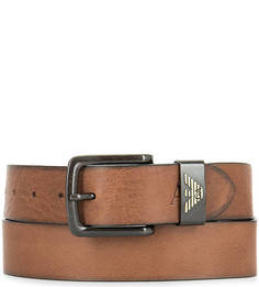 Широкий ремень из натуральной кожи Armani Jeans