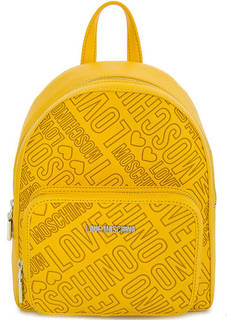 Рюкзак из искусственной кожи с узкими лямками Love Moschino