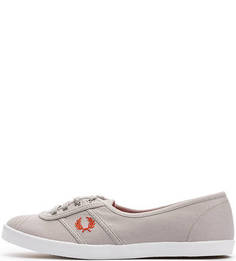 Текстильные кеды с логотипом бренда Fred Perry