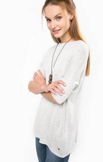 Серая туника из тонкого трикотажа Mustang