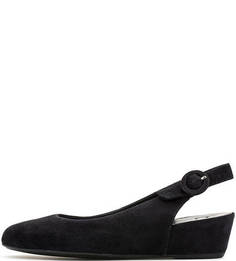 Замшевые босоножки на танкетке Högl