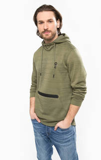 Толстовка с капюшоном цвета хаки Jack & Jones