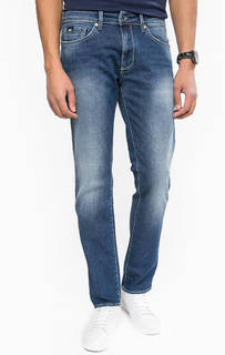 Синие зауженные джинсы с застежкой на молнию и болт Gas