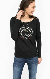 Хлопковая футболка с длинными рукавами Scotch&Soda