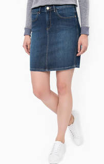 Короткая джинсовая юбка Wrangler