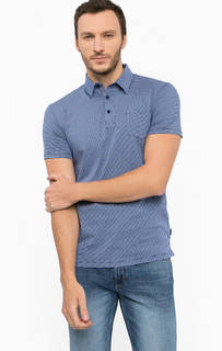 Хлопковая футболка поло в полоску Wrangler