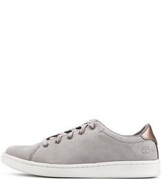 Кеды из нубука с кожаной вставкой Timberland