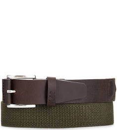 Ремень из текстиля и натуральной кожи Lee