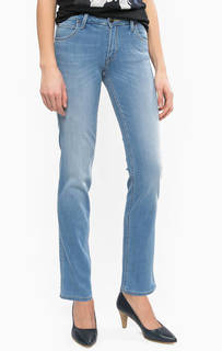 Синие джинсы прямого кроя Lee