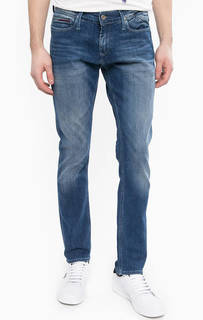 Синие джинсы с заломами Hilfiger Denim