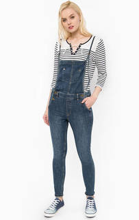 Джинсовый комбинезон с узкими лямками Tom Tailor Denim