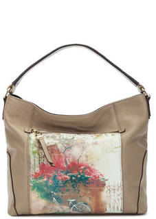 Кожаная сумка с ручкой и съемным плечевым ремнем Fiato Dream