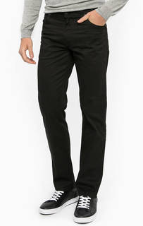 Прямые брюки черного цвета Wrangler