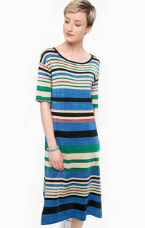 Платье из вискозы в полоску Scotch&Soda
