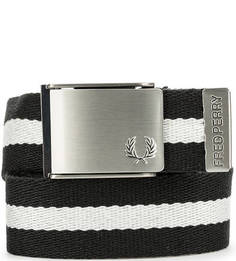 Текстильный ремень в полоску Fred Perry
