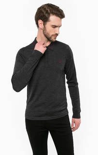 Шерстяной джемпер с отложным воротником Fred Perry