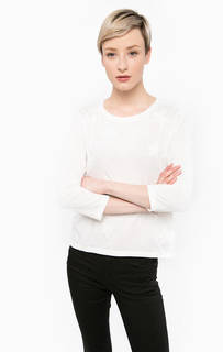 Белая футболка из хлопка Tom Tailor Denim