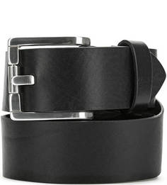 Кожаный ремень с квадратной пряжкой Sergio Belotti