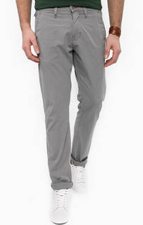 Зауженные серые брюки Mustang