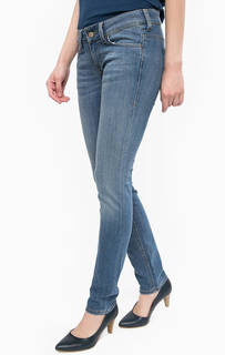 Синие джинсы скинни Mustang