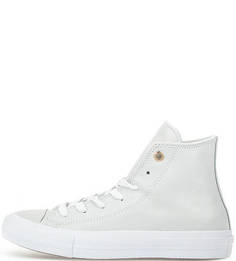 Высокие кожаные кеды Converse