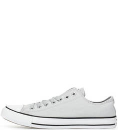 Серые текстильные кеды Converse