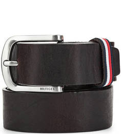 Повседневный кожаный ремень Tommy Hilfiger