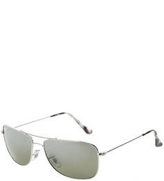 Очки с серебристой оправой Ray Ban