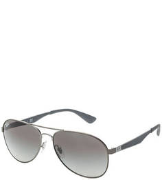 Очки с оправой из металла и пластика Ray Ban
