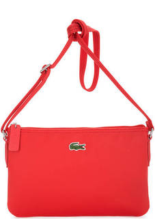 Сумка на молнии через плечо Lacoste