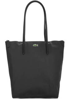 Черная сумка с длинными ручками Lacoste