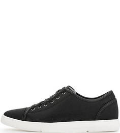 Черные текстильные кеды Clarks