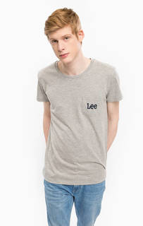 Хлопковая футболка с карманом Lee