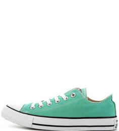Текстильные кеды мятного цвета Converse