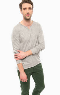 Хлопковая футболка с длинными рукавами Scotch&Soda