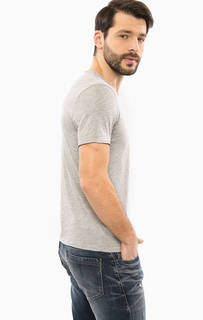 Серая футболка с круглым вырезом Mavi