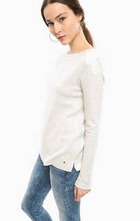 Хлопковый свитшот с нашивками Mustang