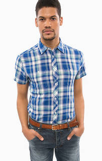 Рубашка в клетку с короткими рукавами Wrangler