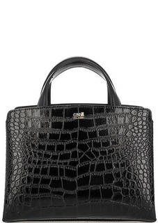 Кожаная сумка с короткими ручками Cavalli Class