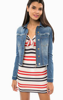 Джинсовая куртка на молнии Guess