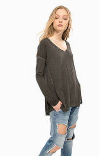 Однотонная туника из вискозы Replay