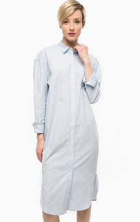Платье-рубашка в полоску с нагрудным карманом Hilfiger Denim