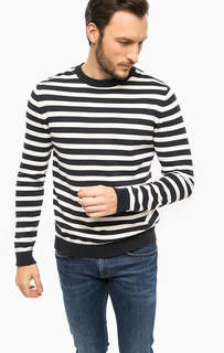 Хлопковый джемпер в полоску Jack & Jones