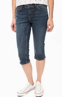 Синие бриджи из денима Mustang
