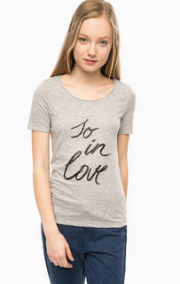 Серая футболка с короткими рукавами S.Oliver